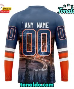 NHL Edmonton Oilers Special Design With Walterdale Bridge