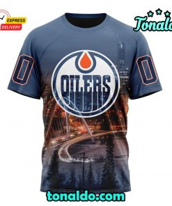 NHL Edmonton Oilers Special Design With Walterdale Bridge