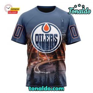 NHL Edmonton Oilers Special Design With Walterdale Bridge