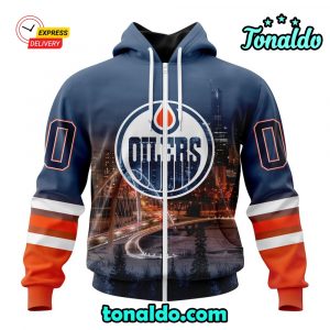 NHL Edmonton Oilers Special Design With Walterdale Bridge