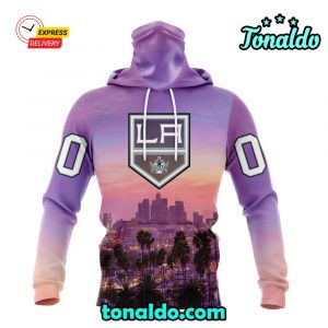 NHL Los Angeles Kings Special Design With City Skyline