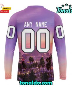 NHL Los Angeles Kings Special Design With City Skyline