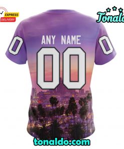 NHL Los Angeles Kings Special Design With City Skyline