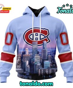 NHL Montreal Canadiens Special Design With City Skyline Hoodie