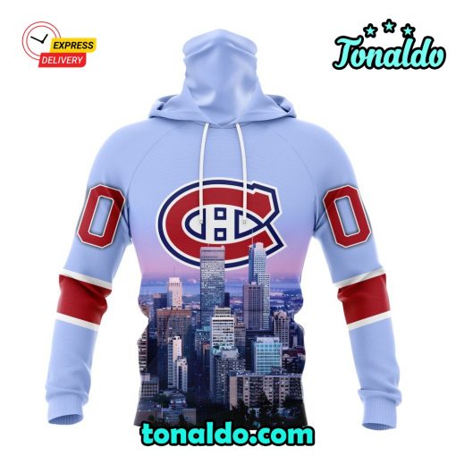 NHL Montreal Canadiens Special Design With City Skyline Hoodie