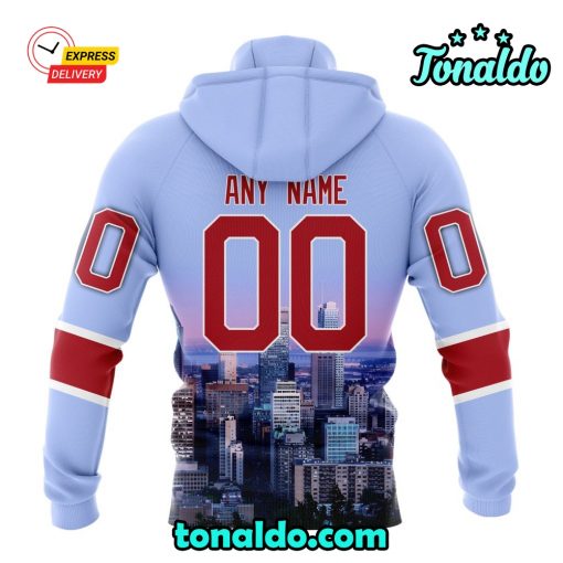 NHL Montreal Canadiens Special Design With City Skyline Hoodie