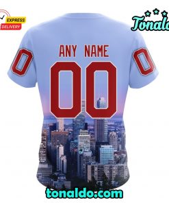 NHL Montreal Canadiens Special Design With City Skyline