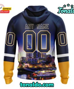 NHL Nashville Predators Special Design With City Skyline