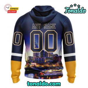 NHL Nashville Predators Special Design With City Skyline