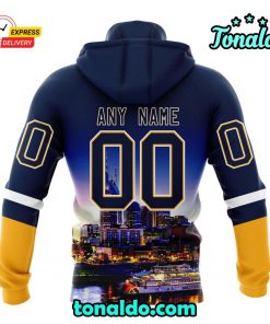 NHL Nashville Predators Special Design With City Skyline