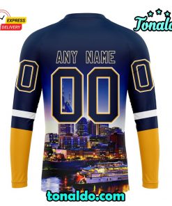 NHL Nashville Predators Special Design With City Skyline