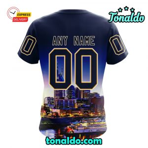 NHL Nashville Predators Special Design With City Skyline