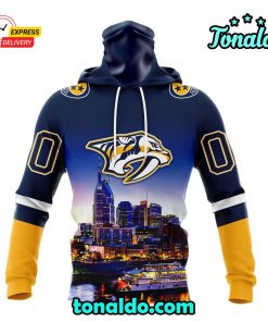 NHL Nashville Predators Special Design With City Skyline