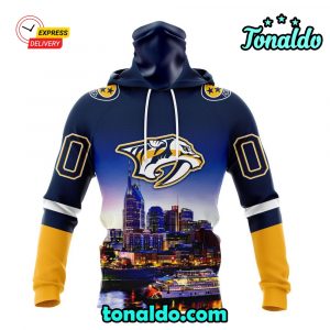 NHL Nashville Predators Special Design With City Skyline