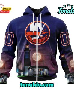 NHL New York Islanders Special Design With Montauk Point Lighthouse