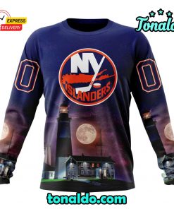 NHL New York Islanders Special Design With Montauk Point Lighthouse