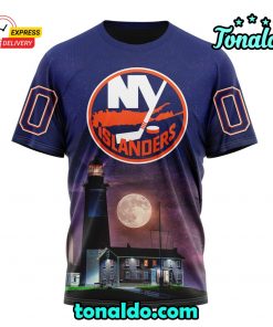 NHL New York Islanders Special Design With Montauk Point Lighthouse