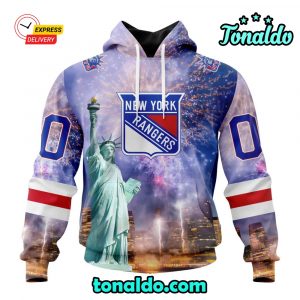 NHL New York Rangers Special Design With The Statue Of Liberty