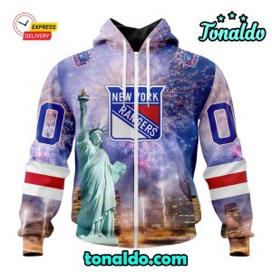 NHL New York Rangers Special Design With The Statue Of Liberty