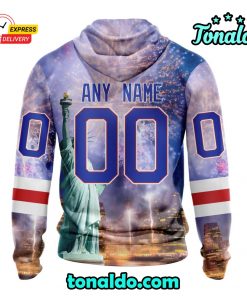 NHL New York Rangers Special Design With The Statue Of Liberty