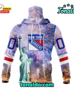 NHL New York Rangers Special Design With The Statue Of Liberty