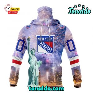 NHL New York Rangers Special Design With The Statue Of Liberty