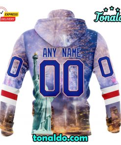 NHL New York Rangers Special Design With The Statue Of Liberty