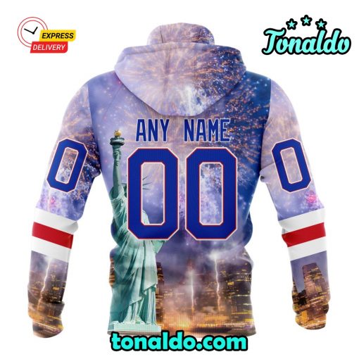 NHL New York Rangers Special Design With The Statue Of Liberty Hoodie