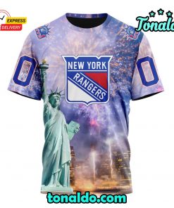 NHL New York Rangers Special Design With The Statue Of Liberty