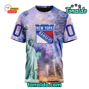 NHL New York Rangers Special Design With The Statue Of Liberty