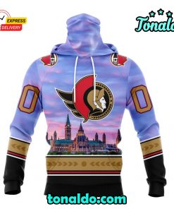 NHL Ottawa Senators Special Design With Parliament Hill