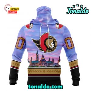 NHL Ottawa Senators Special Design With Parliament Hill