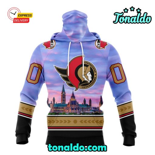 NHL Ottawa Senators Special Design With Parliament Hill Hoodie