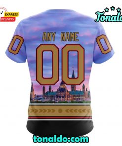 NHL Ottawa Senators Special Design With Parliament Hill