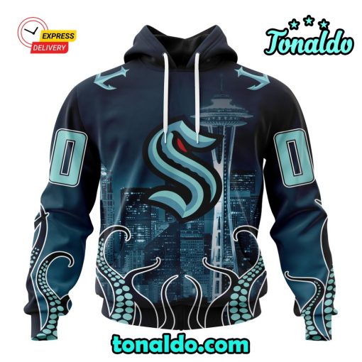 NHL Seattle Kraken Special Design With Space Needle Hoodie