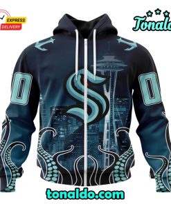 NHL Seattle Kraken Special Design With Space Needle Hoodie