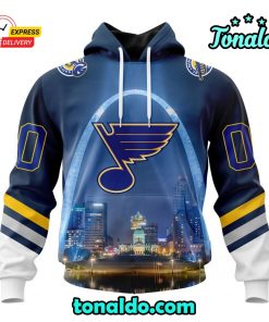 NHL St. Louis Blues Special Design With Gateway Arch Hoodie