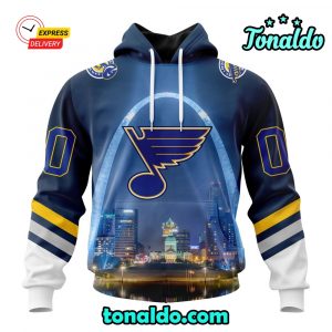 NHL St Louis Blues Special Design With Gateway Arch