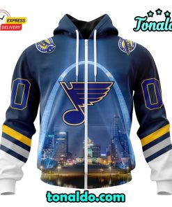 NHL St Louis Blues Special Design With Gateway Arch