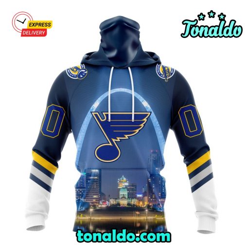 NHL St. Louis Blues Special Design With Gateway Arch Hoodie