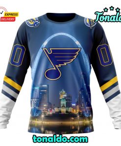 NHL St Louis Blues Special Design With Gateway Arch