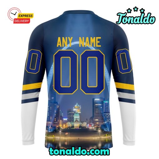 NHL St. Louis Blues Special Design With Gateway Arch Hoodie