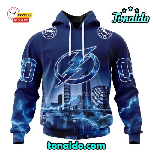 NHL Tampa Bay Lightning Special Design With Thunderstorms Hoodie