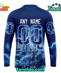 NHL Tampa Bay Lightning Special Design With Thunderstorms