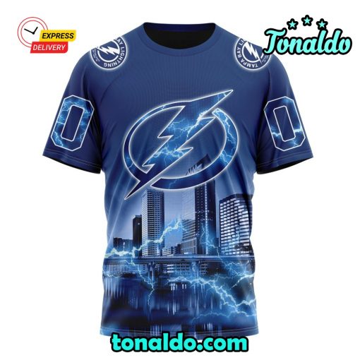 NHL Tampa Bay Lightning Special Design With Thunderstorms Hoodie