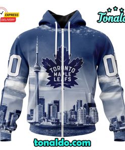 NHL Toronto Maple Leafs Special Design With CN Tower