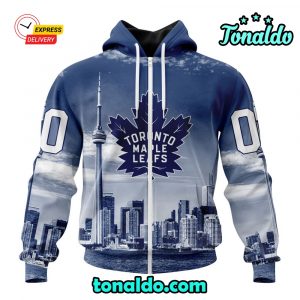 NHL Toronto Maple Leafs Special Design With CN Tower