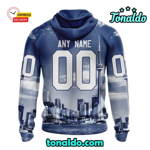 NHL Toronto Maple Leafs Special Design With CN Tower Hoodie