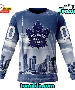 NHL Toronto Maple Leafs Special Design With CN Tower