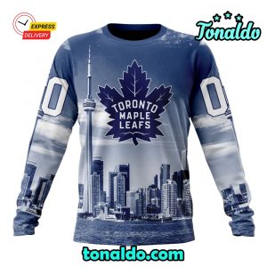 NHL Toronto Maple Leafs Special Design With CN Tower